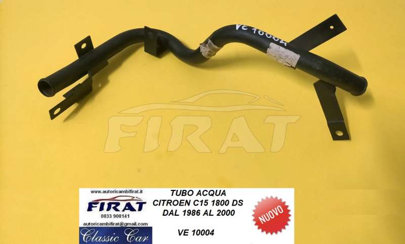 TUBO ACQUA CITROEN C15 1800 D 86 - 00 (10004)